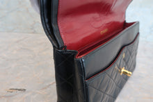 画像をギャラリービューアに読み込む, CHANEL/シャネル パリ限定マトラッセダブルフラップチェーンショルダーバッグ ラムスキン ブラック/ゴールド金具 ショルダーバッグ 700110060