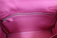 Load image into Gallery viewer, HERMES KELLY 32 Chevre myzore goatskim Fuschia pink □J Engraving Shoulder bag 700090216