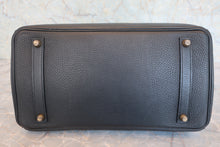 画像をギャラリービューアに読み込む, HERMES/エルメス バーキン35 トゴ ブラック □H刻印 ハンドバッグ 800030175
