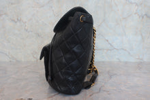 画像をギャラリービューアに読み込む, CHANEL/シャネル マトラッセチェーンリュック ラムスキン ブラック/ゴールド金具 リュック 800010202