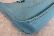 画像をギャラリービューアに読み込む, HERMES/エルメス エブリン2GM トリヨンクレマンス ブルージーン □H刻印 ショルダーバッグ 700080208