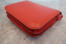 Load image into Gallery viewer, HERMES CONSTANCE3 MINI Tadlakt lether Rouge pivoine A Engraving Shoulder bag 700110065