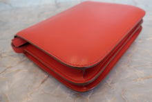 Load image into Gallery viewer, HERMES CONSTANCE3 MINI Tadlakt lether Rouge pivoine A Engraving Shoulder bag 700110065