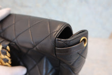 Load image into Gallery viewer, CHANEL Matelasse chain back pack Lambskin Black/Gold hadware Back pack 800080237