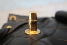Load image into Gallery viewer, CHANEL Matelasse chain back pack Lambskin Black/Gold hadware Back pack 800080237