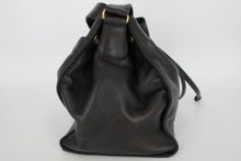 Load image into Gallery viewer, CHANEL CC mark drawstring bag Shoulder bag Lambskin Black/Gold hardware Shoulder bag 800090174