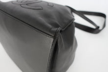 Load image into Gallery viewer, CHANEL CC mark drawstring bag Shoulder bag Lambskin Black/Gold hardware Shoulder bag 800090174