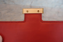 Load image into Gallery viewer, HERMES CONSTANCE3 MINI Tadlakt lether Rouge pivoine A Engraving Shoulder bag 700110065