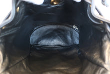 Load image into Gallery viewer, CHANEL Matelasse chain back pack Lambskin Black/Gold hadware Back pack 800080237