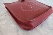 画像をギャラリービューアに読み込む, HERMES/エルメス エブリンTPM ボックスカーフ ルージュアッシュ □F刻印 ショルダーバッグ 700080209