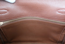 Load image into Gallery viewer, HERMES KELLY 28 Clemence leather Havane □F Engraving Shoulder bag 800070067