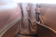 Load image into Gallery viewer, HERMES KELLY 28 Clemence leather Havane □F Engraving Shoulder bag 800070067