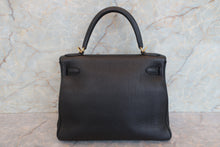 將圖片載入圖庫檢視器 HERMES/エルメス ケリー28 トリヨンクレマンス ブラック □R刻印 ショルダーバッグ 700100040