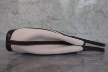 画像をギャラリービューアに読み込む, HERMES/エルメス ガーデンファイルPM トワルアッシュ/レザー マロン/ブラウン □H刻印 トートバッグ 800010175