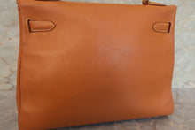 画像をギャラリービューアに読み込む, HERMES/エルメス ケリー32 ボックスカーフ ナチュラル 〇X刻印 ショルダーバッグ 700080033