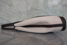 画像をギャラリービューアに読み込む, HERMES/エルメス ガーデンファイルPM トワルアッシュ/レザー マロン/ブラウン □H刻印 トートバッグ 800010175