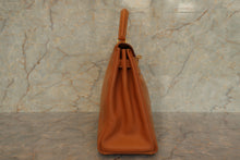 画像をギャラリービューアに読み込む, HERMES/エルメス ケリー32 ボックスカーフ ナチュラル 〇X刻印 ショルダーバッグ 700080033