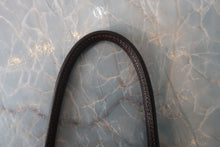 画像をギャラリービューアに読み込む, HERMES/エルメス ガーデンファイルPM トワルアッシュ/レザー マロン/ブラウン □H刻印 トートバッグ 800010175