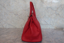 画像をギャラリービューアに読み込む, HERMES/エルメス バーキン35 トリヨンクレマンス ルージュガランス □I刻印 ハンドバッグ 800030047