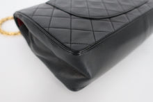 画像をギャラリービューアに読み込む, CHANEL/シャネル マトラッセWフラップチェーンショルダーバッグ ラムスキン ブラック/ゴールド金具 ショルダーバッグ 800100151