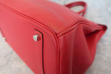 画像をギャラリービューアに読み込む, HERMES/エルメス バーキン35 トリヨンクレマンス ルージュガランス □I刻印 ハンドバッグ 800030047