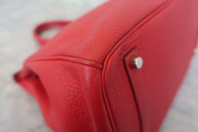画像をギャラリービューアに読み込む, HERMES/エルメス バーキン35 トリヨンクレマンス ルージュガランス □I刻印 ハンドバッグ 800030047