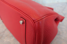 画像をギャラリービューアに読み込む, HERMES/エルメス バーキン35 トリヨンクレマンス ルージュガランス □I刻印 ハンドバッグ 800030047