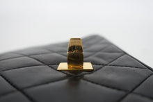 画像をギャラリービューアに読み込む, CHANEL/シャネル マトラッセWフラップチェーンショルダーバッグ ラムスキン ブラック/ゴールド金具 ショルダーバッグ 800100151