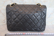 Load image into Gallery viewer, CHANEL Big CC mark chain shoulder bag Lambskin Black/Gold hadware Shoulder bag 700080196