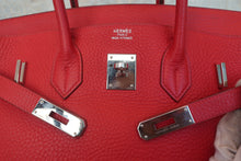 画像をギャラリービューアに読み込む, HERMES/エルメス バーキン35 トリヨンクレマンス ルージュガランス □I刻印 ハンドバッグ 800030047