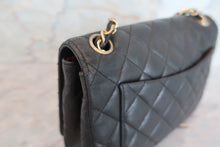 Load image into Gallery viewer, CHANEL Big CC mark chain shoulder bag Lambskin Black/Gold hadware Shoulder bag 700080196