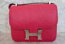 画像をギャラリービューアに読み込む, HERMES/エルメス コンスタンス3 ミニ シェーブル ローズメキシコ Z刻印 ショルダーバッグ 700050097