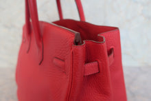 画像をギャラリービューアに読み込む, HERMES/エルメス バーキン35 トリヨンクレマンス ルージュガランス □I刻印 ハンドバッグ 800030047