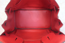 画像をギャラリービューアに読み込む, HERMES/エルメス バーキン35 トリヨンクレマンス ルージュガランス □I刻印 ハンドバッグ 800030047