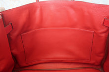 画像をギャラリービューアに読み込む, HERMES/エルメス バーキン35 トリヨンクレマンス ルージュガランス □I刻印 ハンドバッグ 800030047