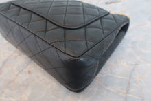 Load image into Gallery viewer, CHANEL Big CC mark chain shoulder bag Lambskin Black/Gold hadware Shoulder bag 700080196
