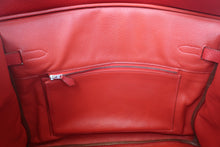 画像をギャラリービューアに読み込む, HERMES/エルメス バーキン35 トリヨンクレマンス ルージュガランス □I刻印 ハンドバッグ 800030047