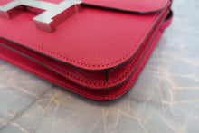 画像をギャラリービューアに読み込む, HERMES/エルメス コンスタンス3 ミニ シェーブル ローズメキシコ Z刻印 ショルダーバッグ 700050097