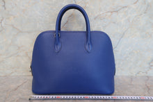 画像をギャラリービューアに読み込む, HERMES/エルメス ボリード1923 トリヨンノヴィーヨ ブルーロワイヤル C刻印 ハンドバッグ 700110068