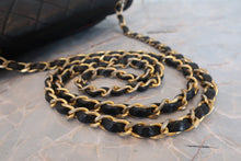 Load image into Gallery viewer, CHANEL Big CC mark chain shoulder bag Lambskin Black/Gold hadware Shoulder bag 700080196