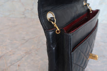 Load image into Gallery viewer, CHANEL Big CC mark chain shoulder bag Lambskin Black/Gold hadware Shoulder bag 700080196