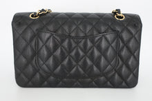 画像をギャラリービューアに読み込む, CHANEL/シャネル マトラッセWフラップWチェーンショルダーバッグ キャビアスキン ブラック/ゴールド金具 ショルダーバッグ 800100121