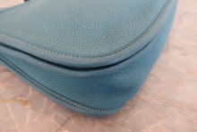画像をギャラリービューアに読み込む, HERMES/エルメス エブリン3PM トリヨンクレマンス ブルージーン □M刻印 ショルダーバッグ 800010162