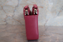 Load image into Gallery viewer, CHANEL Camelia chain wallet Lambskin Pink/Silver hadware Shoulder bag 700090003