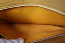 画像をギャラリービューアに読み込む, HERMES/エルメス ケリー32 クシュベル ジョーヌ/ネイビー 〇Z刻印 ショルダーバッグ 700030081