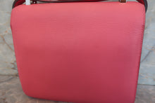 Load image into Gallery viewer, HERMES CONSTANCE3 24 Evercolor leather Rose azalee A Engraving Shoulder bag 700060195