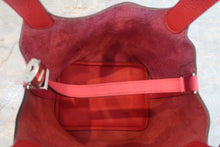 Load image into Gallery viewer, HERMES PICOTIN LOCK CASAQUE 2PM Clemence leather Rose mexico/Rose extreme/Rouge de coeur Y Engraving Hand bag 700120206