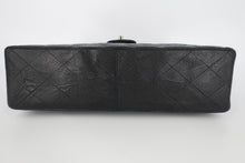 画像をギャラリービューアに読み込む, CHANEL/シャネル 中マトラッセシングルフラップWチェーンショルダーバッグ キャビアスキン ブラック/シルバー金具 ショルダーバッグ 800100155