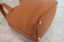 Load image into Gallery viewer, HERMES PICOTIN LOCK PM Clemence leather Gold □O Engraving Hand bag 800070135
