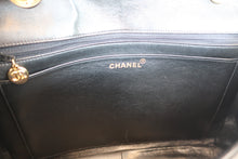 画像をギャラリービューアに読み込む, CHANEL/シャネル 中マトラッセシングルフラップチェーンショルダーバッグ ラムスキン ブラック/ゴールド金具 ショルダーバッグ 700080219